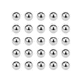 Set of 25 Precision Balls 4mm Solid Chrome Steel G10 for Bearings