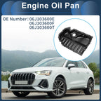 1 Pc Engine Oil Pan No.06J103600E for Audi Q3 (2015–2018) Iron Black