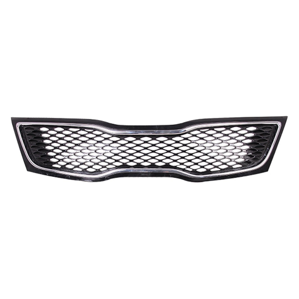 Replacement Black Chrome Plastic Front Grille For 2014-2015 Kia Optima (2014+)
