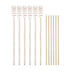 6 Pack Copper Stakes for Garden (Customizable)