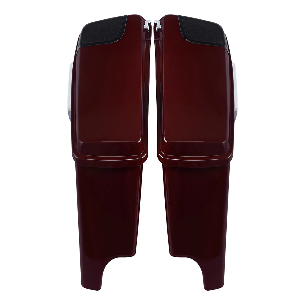 5" Speaker Grills for Harley Touring (2014–2023) - Billiard Burgundy
