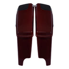 5" Speaker Grills for Harley Touring (2014–2023) - Billiard Burgundy