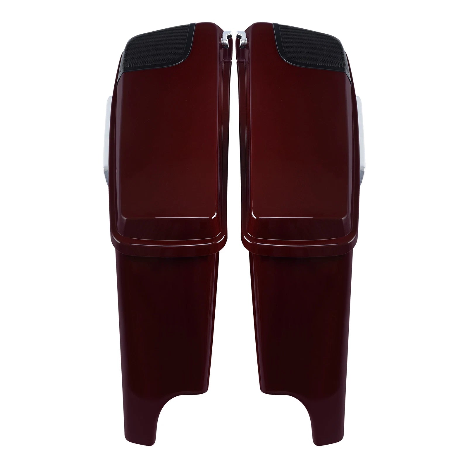 5" Speaker Grills for Harley Touring (2014–2023) - Billiard Burgundy
