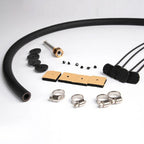 4 Row Transmission Oil Cooler with Hose & Mounting Kit for Auto-Manual