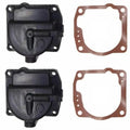 Set of 2 Carburetor Float Chamber Bowls for Johnson 90-175hp (60°) 0433000