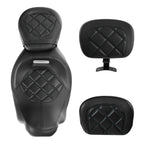 Driver & Passenger Seat Backrests for Harley Touring CVO Street Glide (09-23)