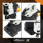 Set of 4 Door Lock Actuators for GMC Chevrolet Cadillac (2007–2009)