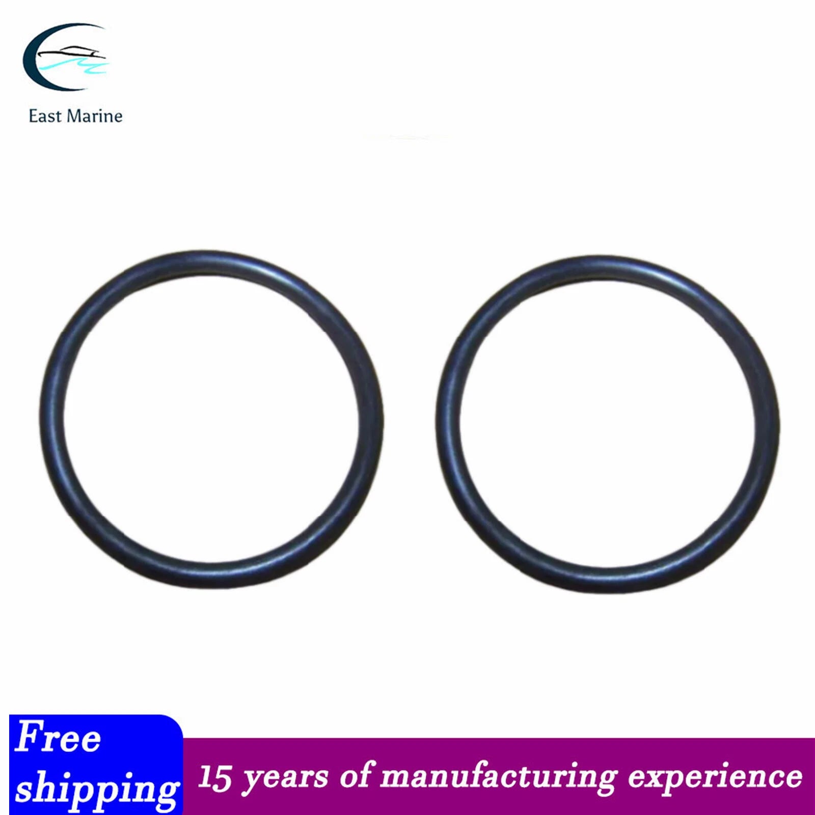 Set of 2 O-Rings for Mercury 25-25439 (Factory Boat Parts)