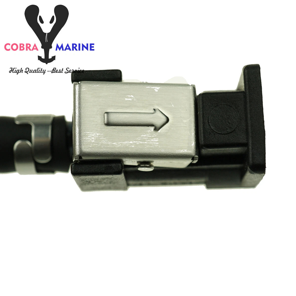 5/16" Universal Fuel Line Assembly with Primer Bulb Kit for Outboard Marine