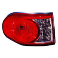 Replacement Driver Side Tail Light Lens/Housing For 2007-2011 Toyota FJ Cruiser