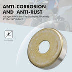 12PCS Thrust Dust Cover Pivot Seal Caps for Yamaha YFZ450X/YFZ450R (2009–2023)