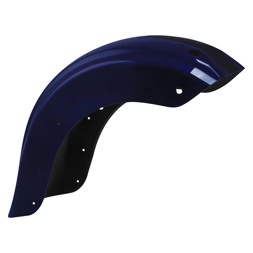 Rear Fender for Harley Touring Road Glide (2009–2024) Zephyr Blue/Black Sunglo