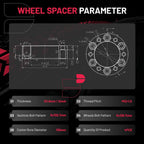 Wheel Spacers for Lexus GX460 GX470 (2010-2024)