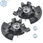 2X Front Wheel Hub Bearing Steering Knuckle Assembly for Ford Edge (2011–2014)