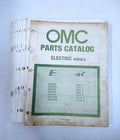 Set of 16 OMC Outboard Marine Parts Catalogs (1981)
