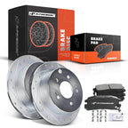 Rear Drilled Brake Rotors & Ceramic Pads for Mitsubishi Eclipse (2006–2012)