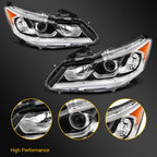 2X LED DRL Headlights for Honda Accord Sedan (2016–2017)