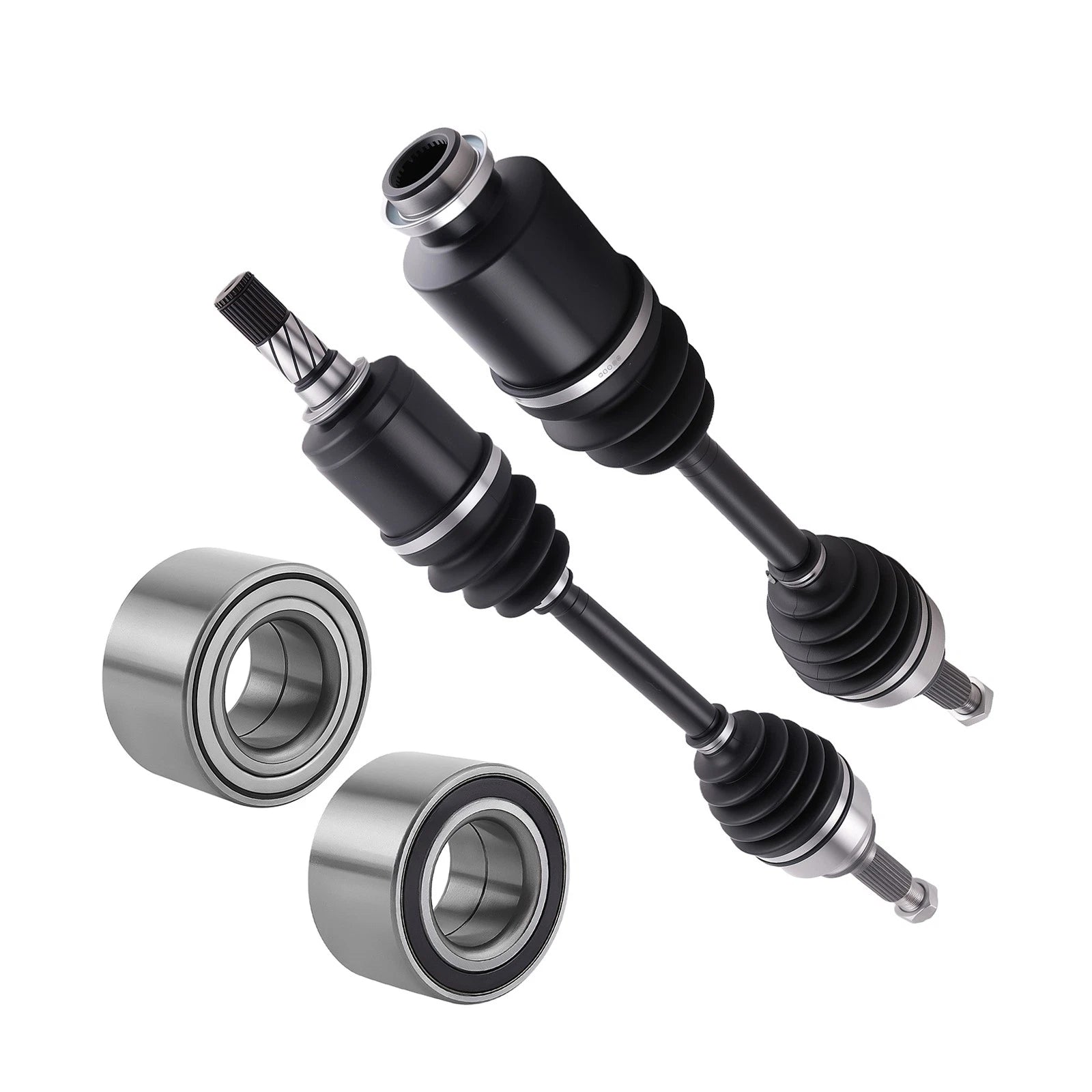 Set of 2 CV Axles and Bearing Kit for Mazda 5 (2006–2013)