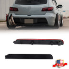 2X Smoked Lens Rear Bumper Reflector Lights for Mazda3 Axela (2004–2009)