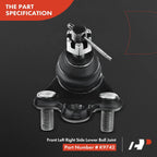 Inner & Outer Tie Rod End with Ball Joint for Toyota Corolla (1993-1995)