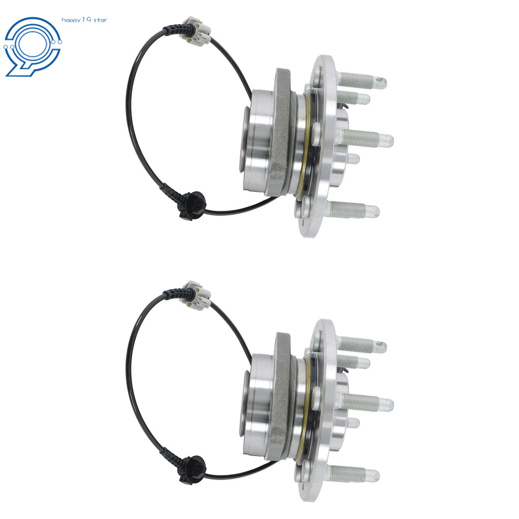 Pair Front Wheel Bearing Hubs for Chevrolet Silverado 1500 (2007–2013)