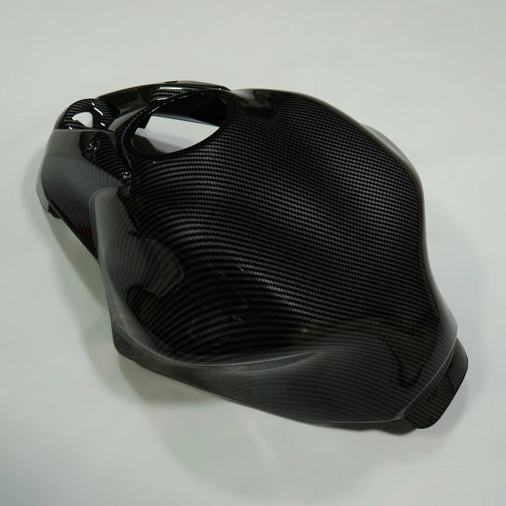 Carbon Fiber Look Fuel Gas Tank Cover for Kawasaki Ninja 650 (2017–2025)