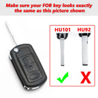 Uncut Folding Remote Key Fob for Land Rover LR3 Discovery (2005-2010)