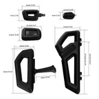 Footboards Pegs Brake Pedal for Harley Touring (2000–2024)