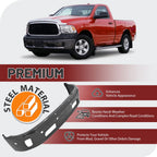 Steel Front Bumper Face Bar for RAM 1500 (2013–2024) with Fog & Park