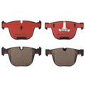 Set of 4 Brembo Rear NAO Ceramic Brake Pads for BMW 5 7 Series (F01 F02 F04 F07)