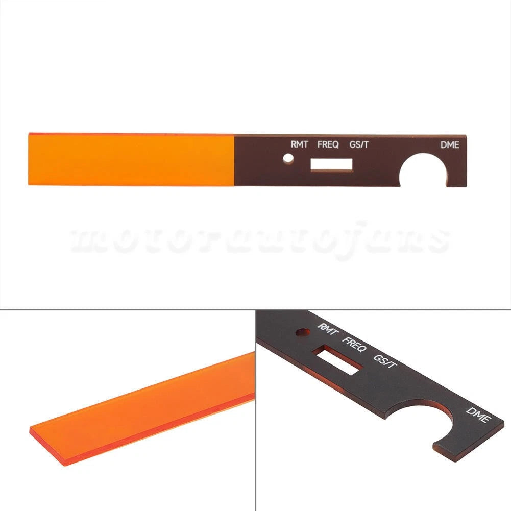 Amber Acrylic Lens for Bendix King KN62 KN62A KN64 (Replace)