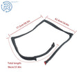 Weatherstrip Window Trim Belt for Camaro Firebird (1982–1992) Rubber Black