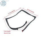 Weatherstrip Window Trim Belt for Camaro Firebird (1982–1992) Rubber Black