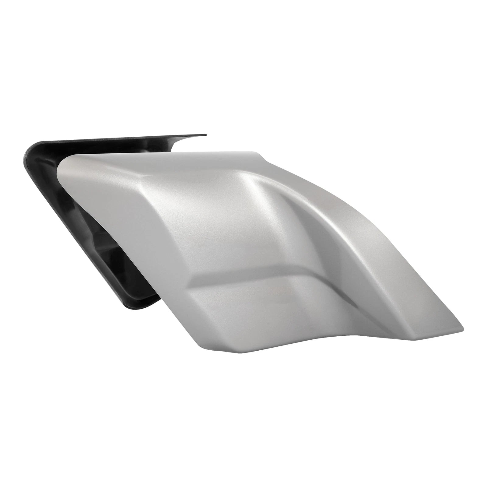 Stretched Side Covers Panel for Harley Road King (2014–2024) 19 Silver Fortune