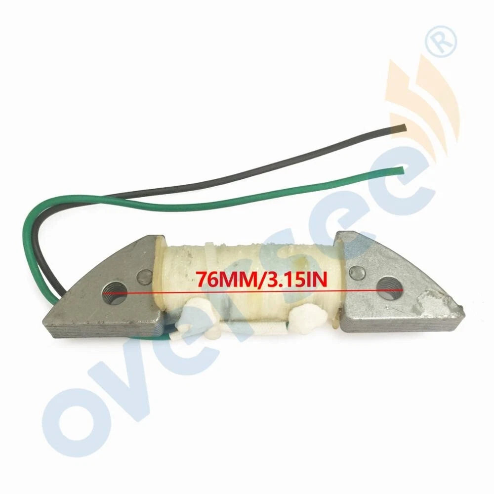 Primary Coil for Suzuki Outboard Motor 2T 15 9.9HP DT9.9 (32140-93910, 32140-93900)