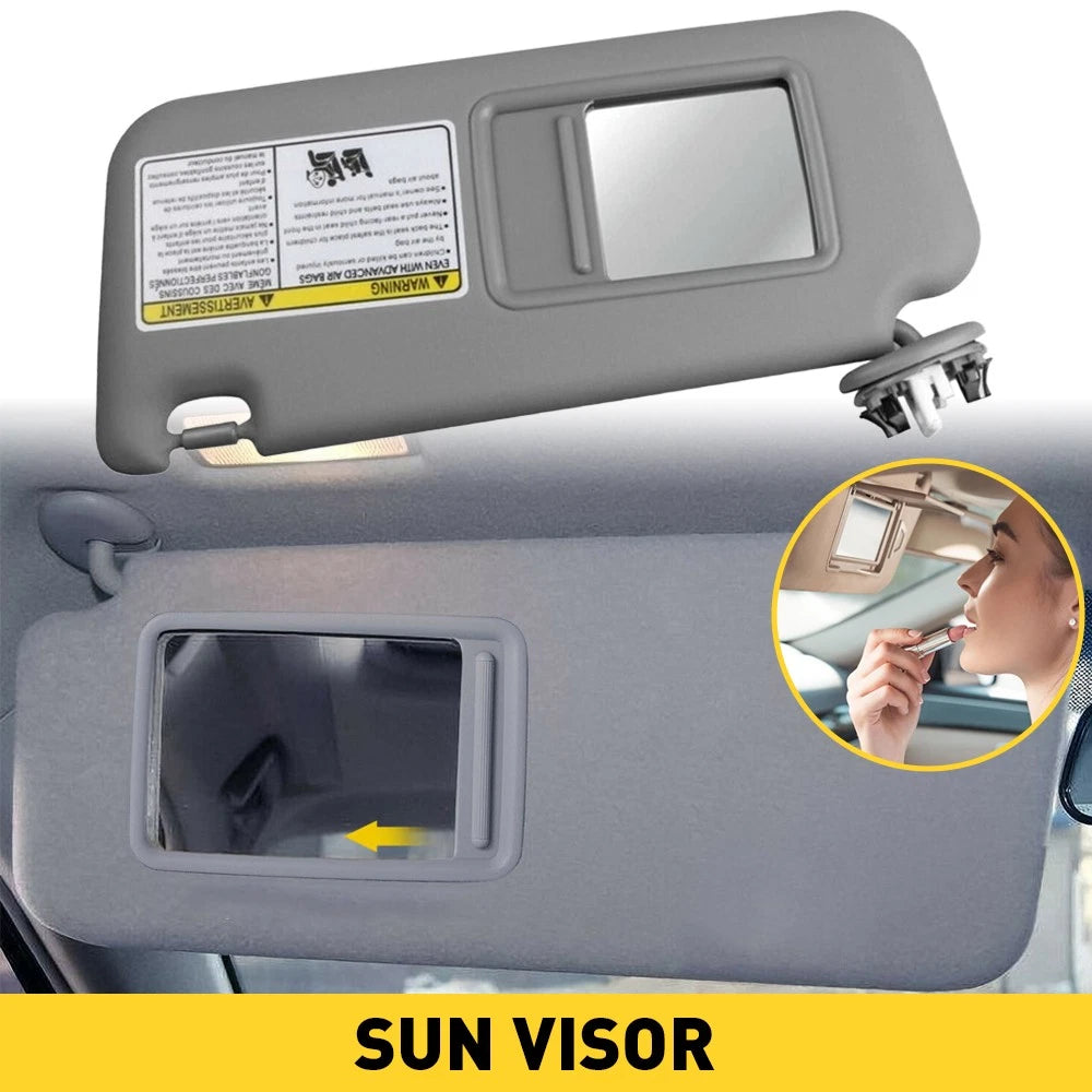Front Left Driver Side Sun Visor Shade for Toyota RAV4 (2006–2012) EOJ