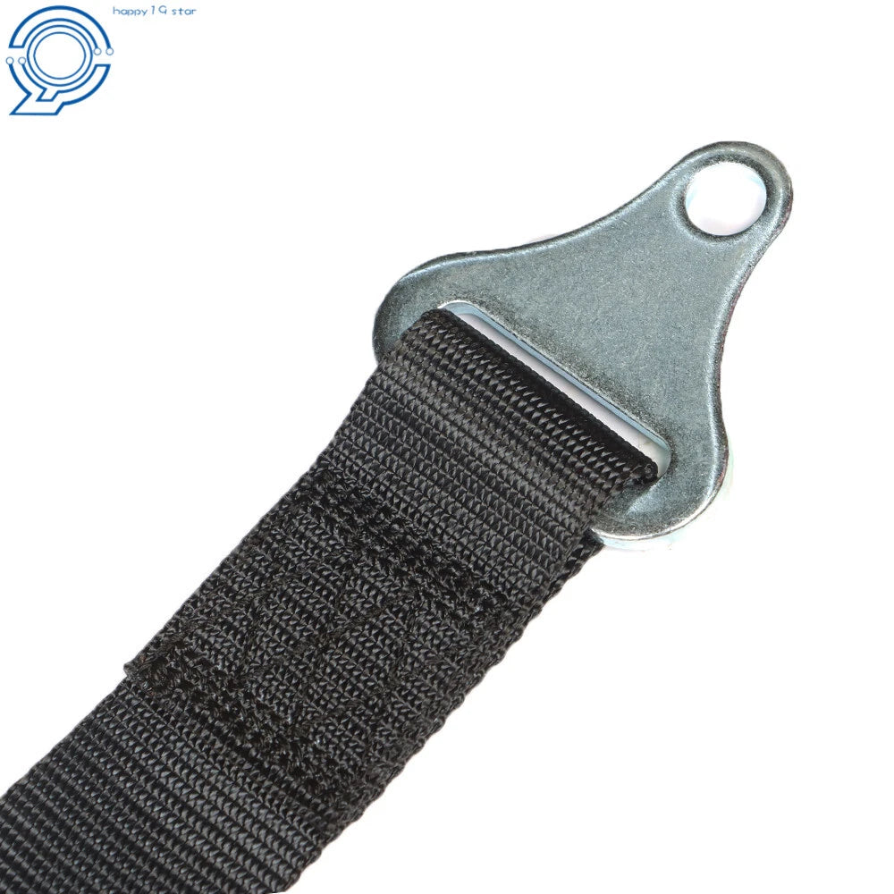 Set of 4 Black ATV/UTV Harness Seatbelts with Phone Pocket
