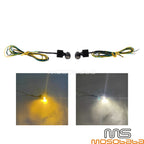 Super Mini Front LED Turn Signals for Harley Honda Yamaha Suzuki Kawasaki