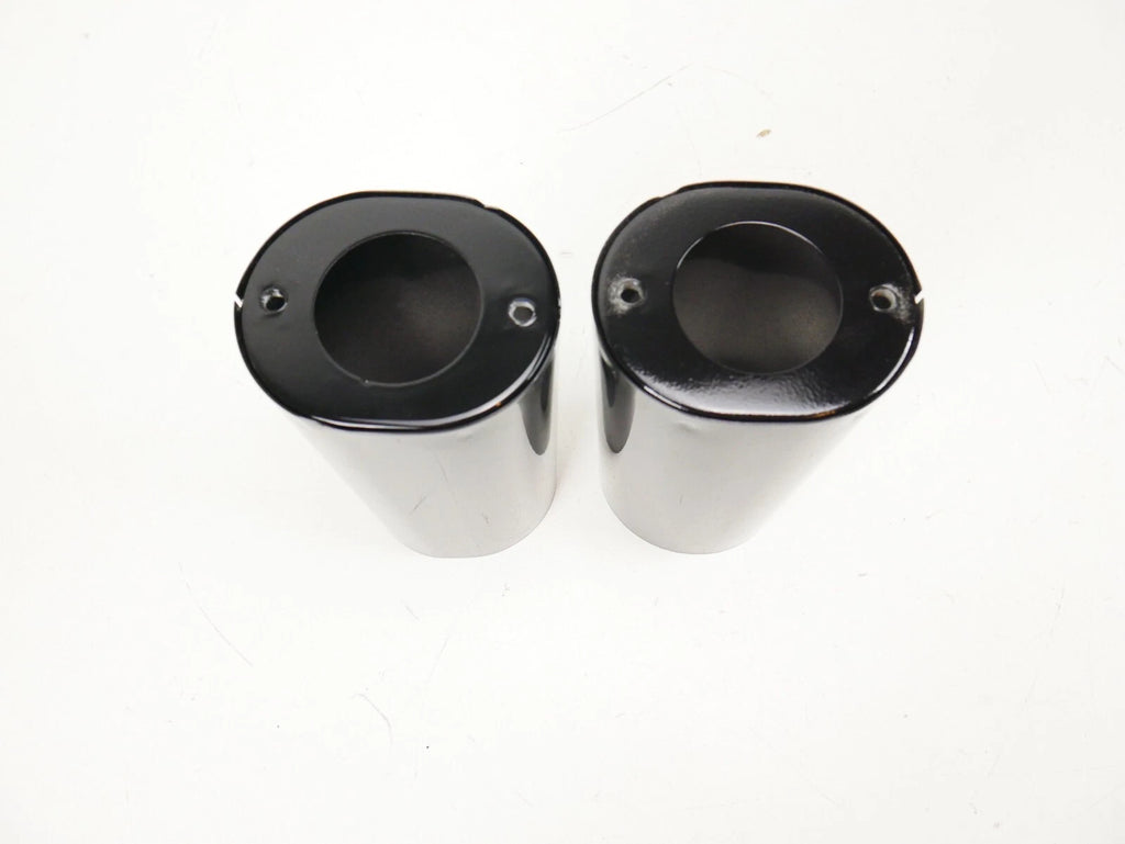 Front Fork Slider Cans for Harley Davidson Touring (1980–2013) - Gloss Black