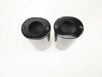 Front Fork Slider Cans for Harley Davidson Touring (1980–2013) - Gloss Black