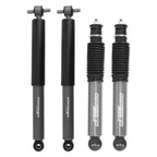 Front 2" Rear 3-6" Drop Lowering Shocks for Chevy S10/GMC Sonoma (1982–2004)