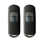 2X Smart Remote Key Shell 2 Button for Mazda 3 5 6 MX-5 CX-5 CX-7 CX-9 (2004–2020)