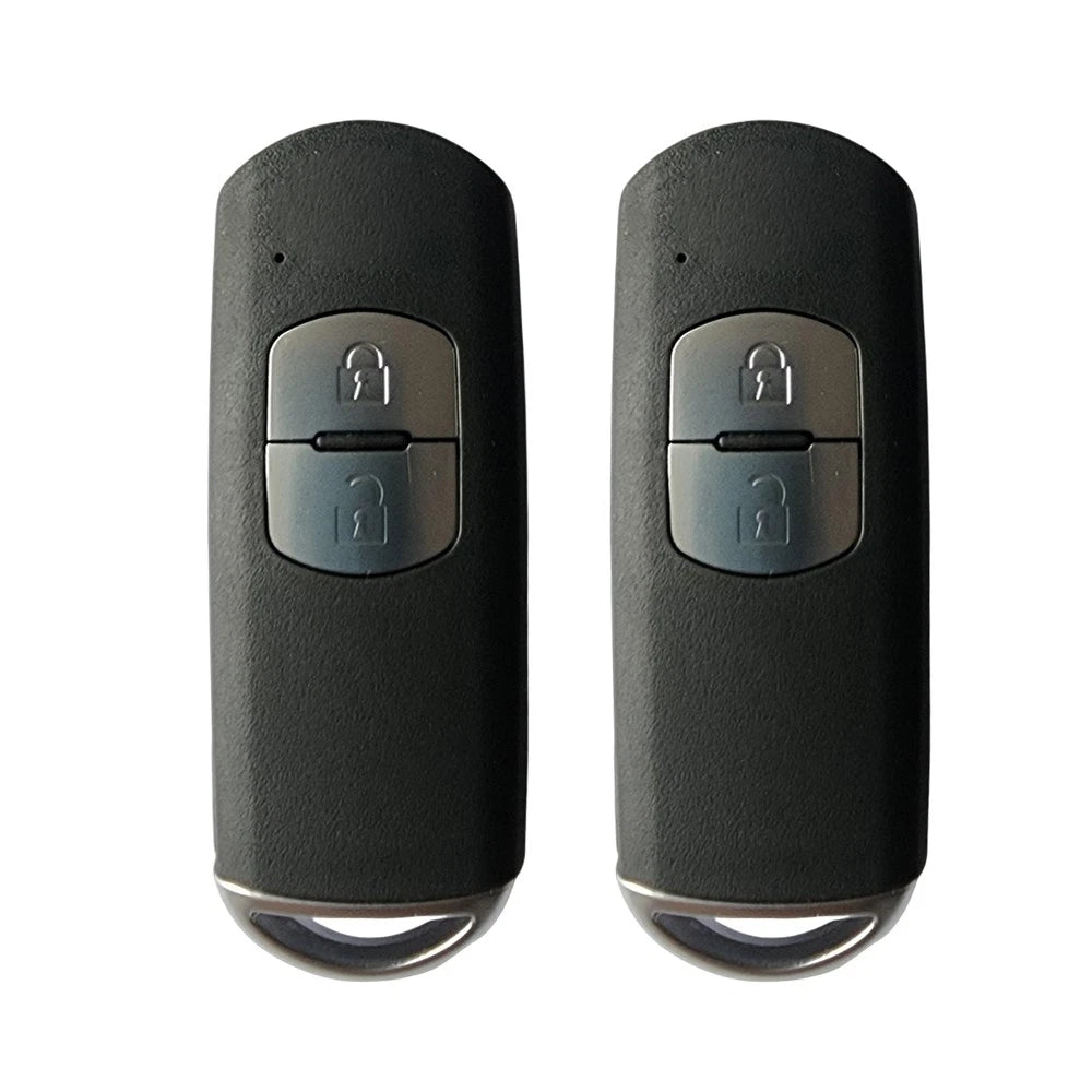 2X Smart Remote Key Shell 2 Button for Mazda 3 5 6 MX-5 CX-5 CX-7 CX-9 (2004–2020)