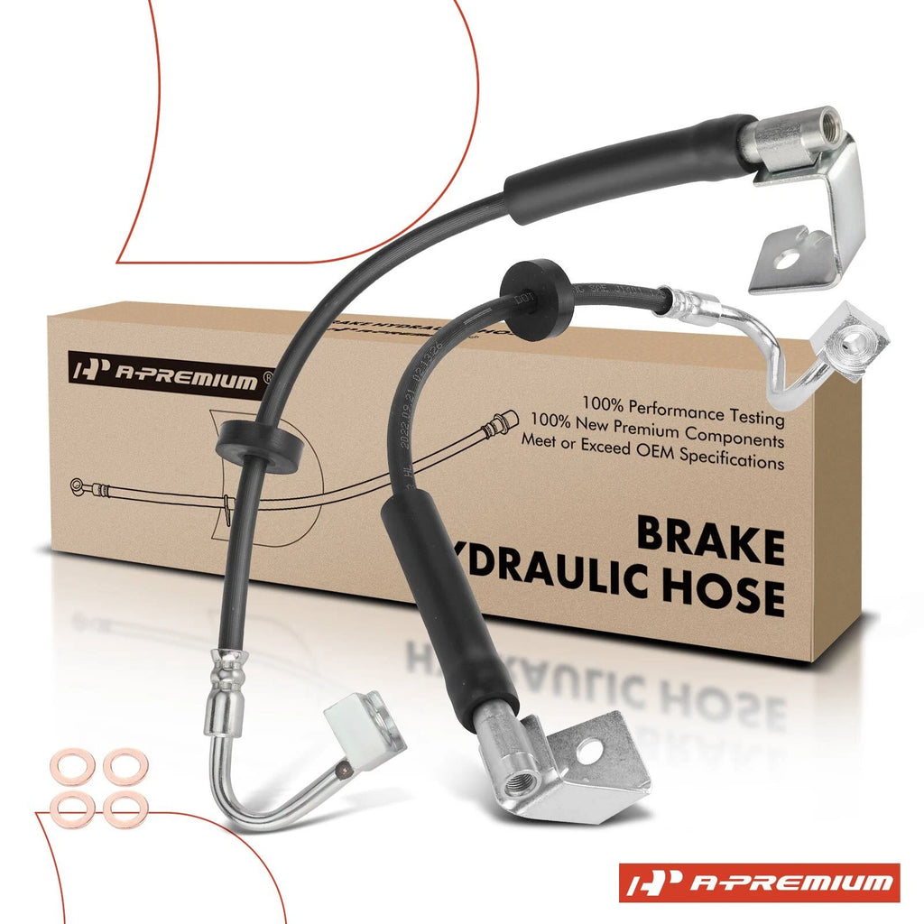 2X Front Brake Hydraulic Hose for Ford Crown Victoria (2003–2011)