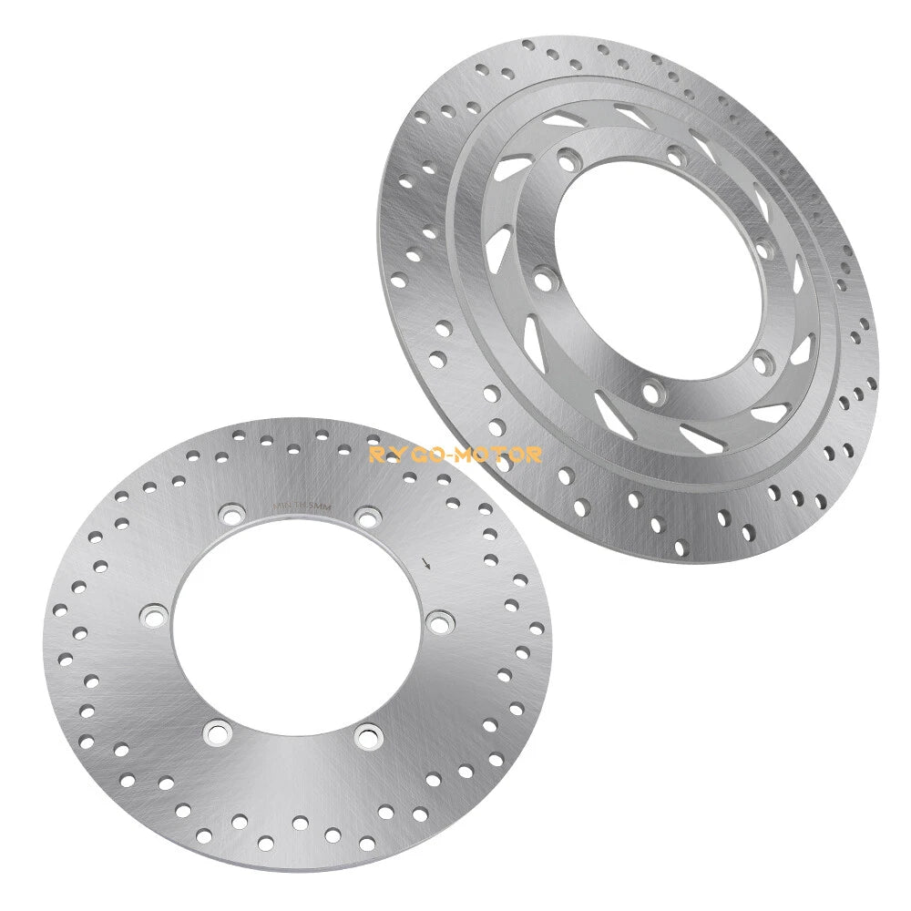 Front & Rear Brake Disc Rotors for Honda VTX1300C VTX1300R/S/T (2003–2009)