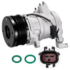 A/C Compressor w/ 7-Groove Pulley for Dodge Durango 5.7L (2004–2008)
