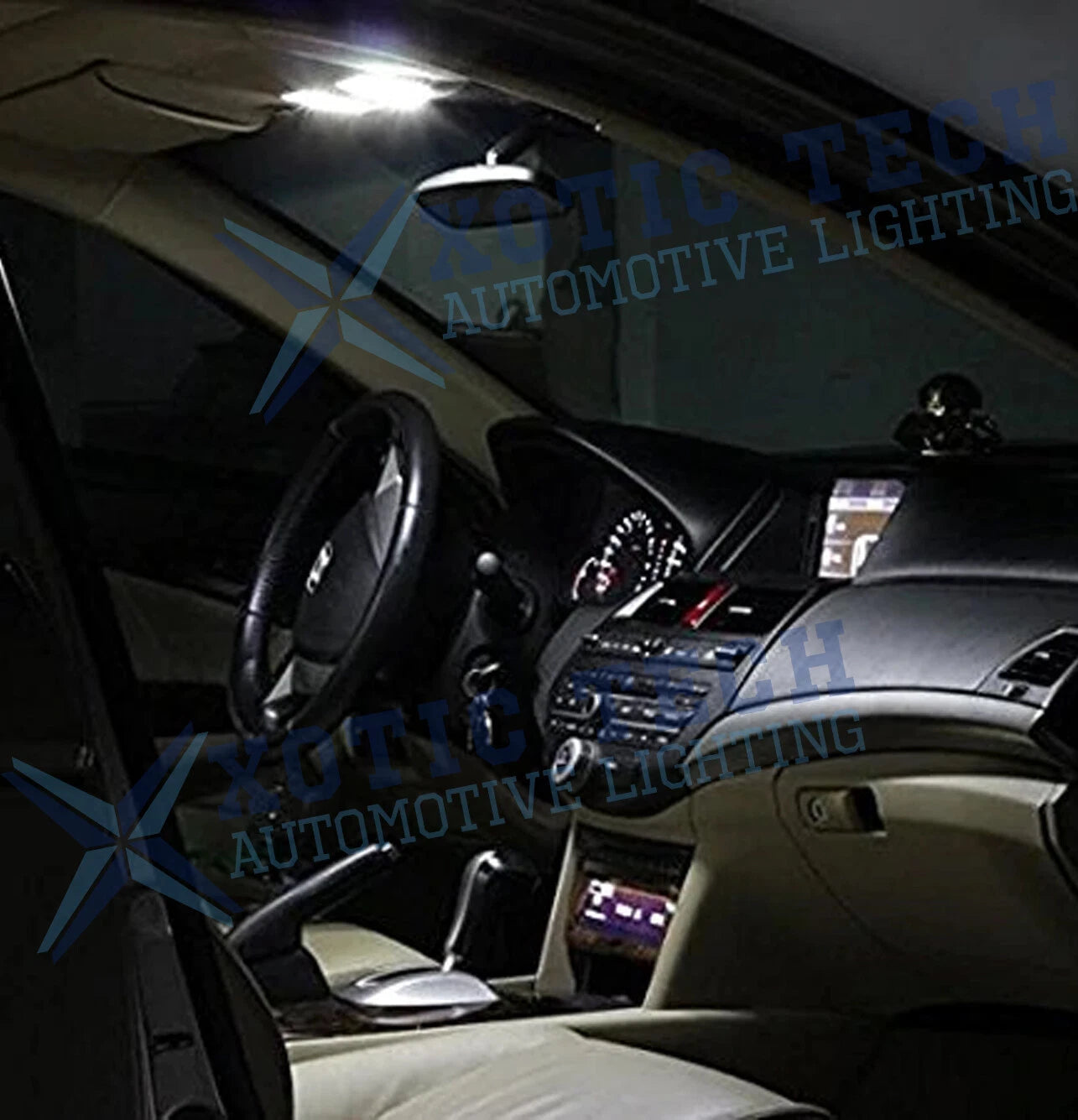 4x LED White Full Interior Lights for 2006-2010 Dodge Charger