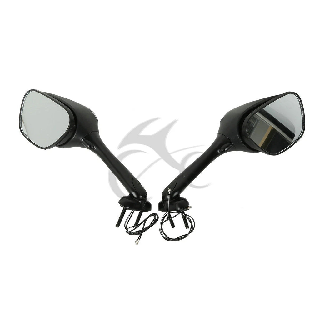 LED Integrated Turn Signal Side View Mirrors for Suzuki GSXR600 750 (2006–2025)
