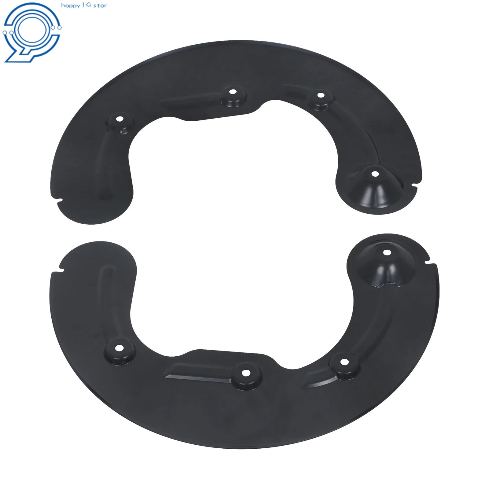 Set of 2 Front Brake Backing Plates for Ford F-150 (2004-2008)