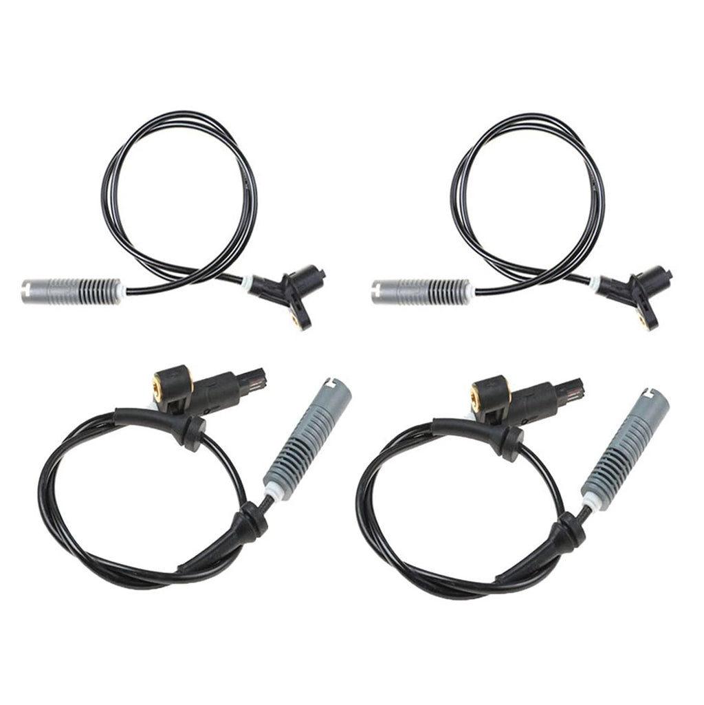 Set of 4 ABS Wheel Speed Sensors for BMW 318 323i 325i 328i M3